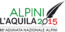 Logo ufficiale Adunata Alpini L'Aquila 2015