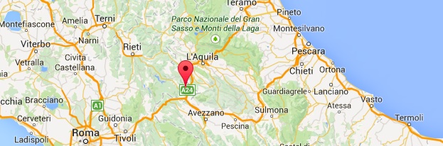 Informazioni stardali, per raggiungere, da Corvaro, l' Adunata Nazionale Alpini a L'Aquila (2015)